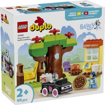 LEGO Duplo 10469 Pizza Girls with Muffin and Bluey