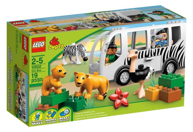 LEGO Duplo 10502 Le bus du zoo