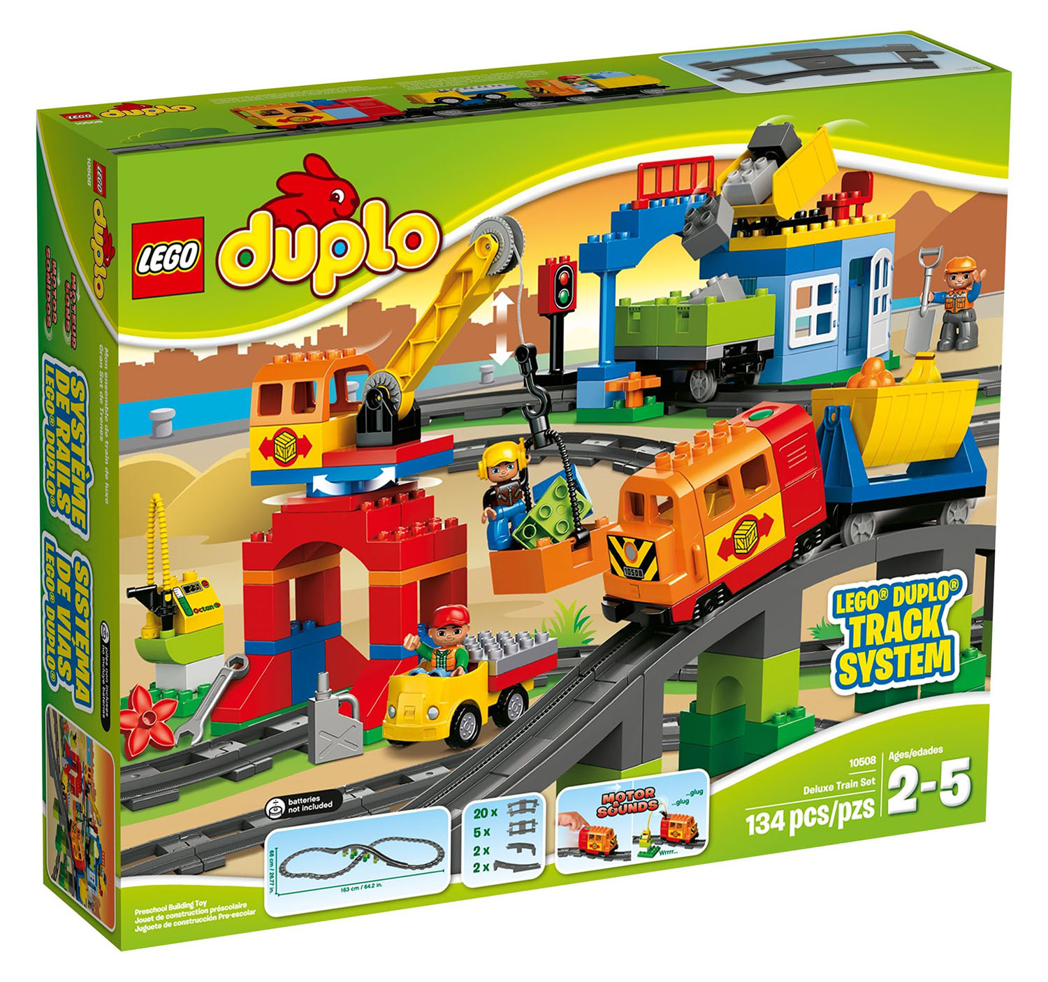 LEGO Duplo 10508 pas cher, La boîte train grand luxe