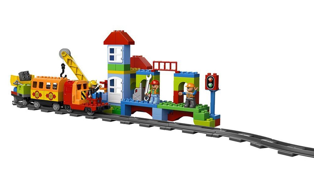 LEGO Duplo 10508 pas cher, La boîte train grand luxe