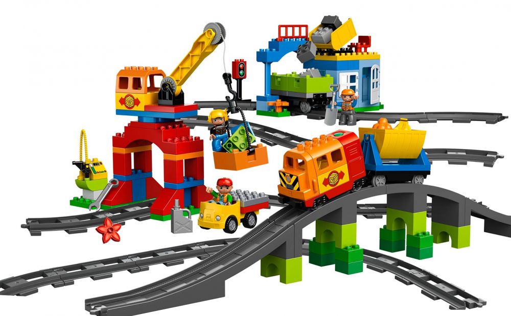 LEGO Duplo 10508 pas cher, La boîte train grand luxe