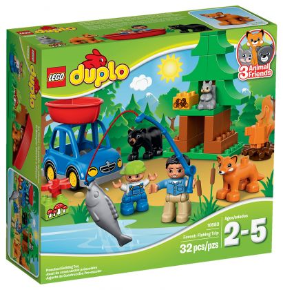LEGO Duplo 10583 La partie de pêche en forêt