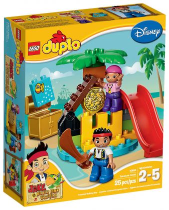 LEGO Duplo 10604 Jake et l'île au trésor des pirates du pays imaginaire !