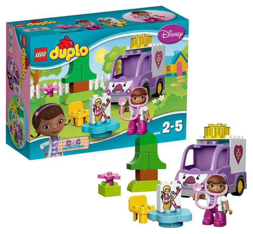 lego duplo docteur la peluche