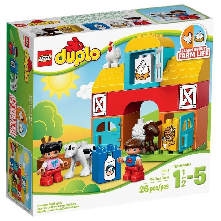 LEGO Duplo 10617 pas cher, Ma première ferme