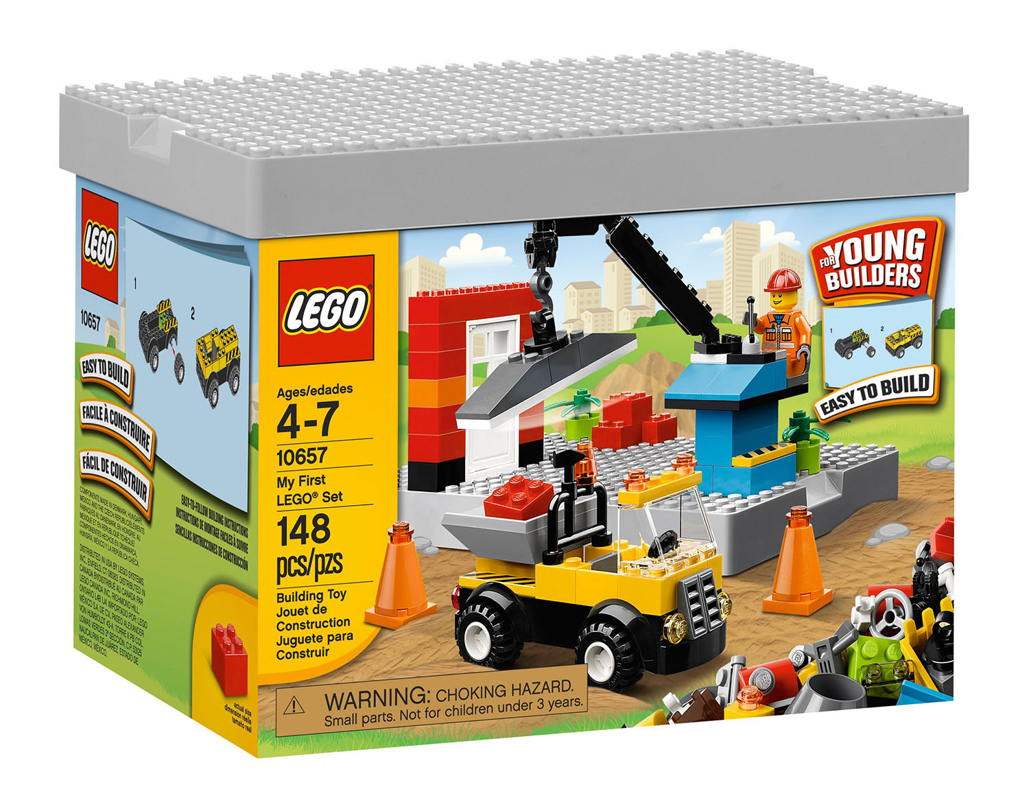 LEGO® Juniors 10659 Valise de construction garçon - Lego - Achat