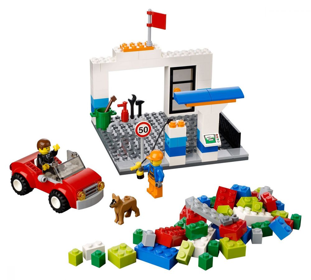 LEGO Juniors 10659 pas cher, La valise de construction garçon