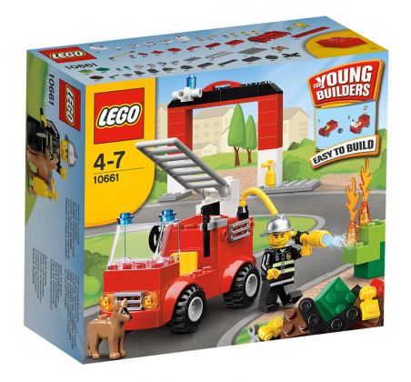 LEGO Juniors 10661 Ma première caserne des pompiers