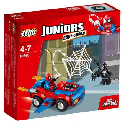 LEGO Juniors 10665 Spider-Man: Poursuite avec la Spider-Car