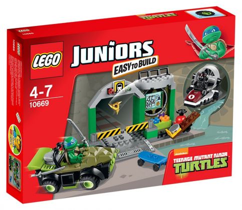 LEGO Juniors 10669 Le repaire des Tortues Ninja