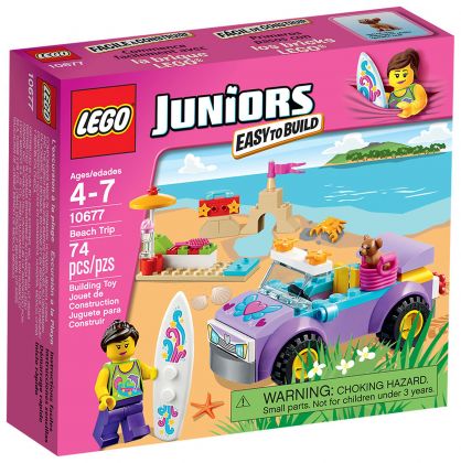 LEGO Juniors 10677 L'excursion à la plage