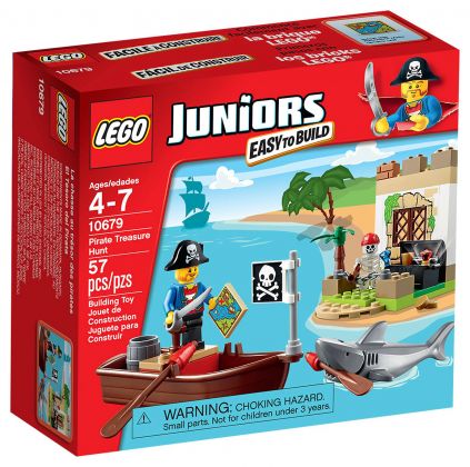 LEGO Juniors 10679 La chasse au trésor des pirates