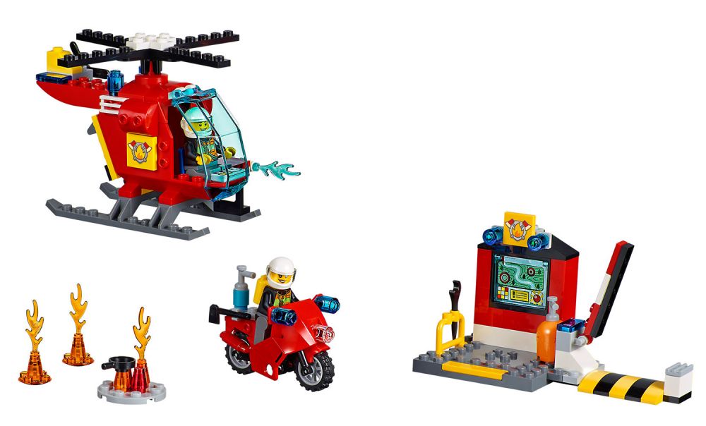 LEGO Juniors 10685 pas La valise Pompiers