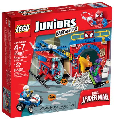 LEGO Juniors 10687 La cachette de Spider-Man