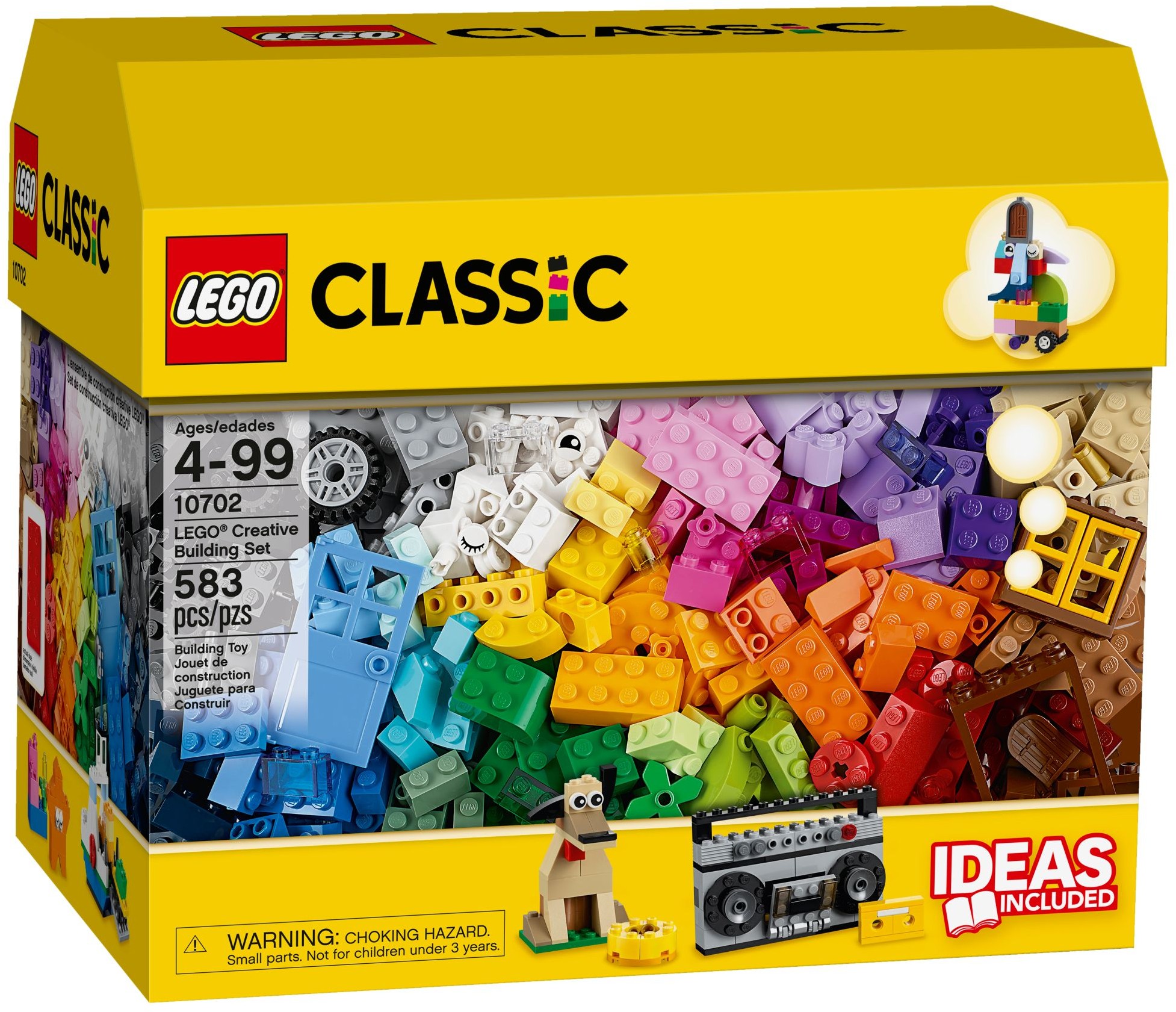 LEGO Classic 10654 pas cher, La boîte XL de briques créatives