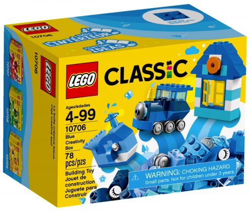 LEGO Classic 10706 Boîte de construction bleue
