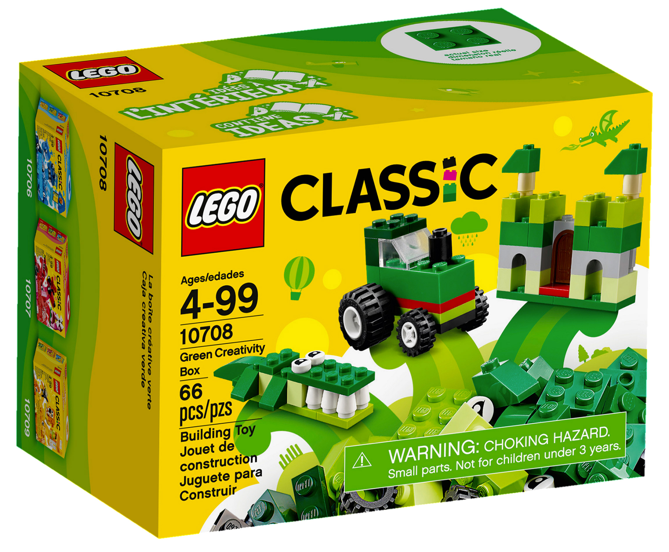 LEGO Classic 10708 pas cher, Boîte de construction verte