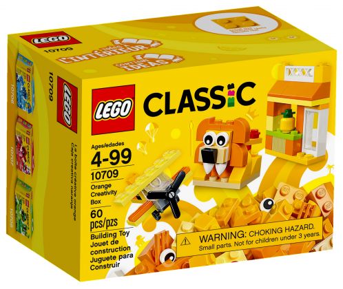 LEGO Classic 10709 Boîte de construction orange