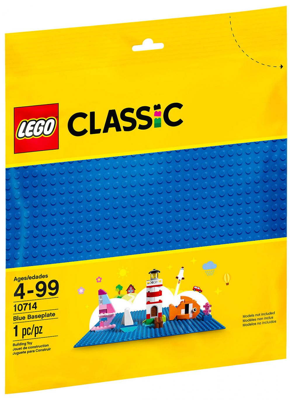 LEGO Classic 10714 pas cher, La plaque de base bleue