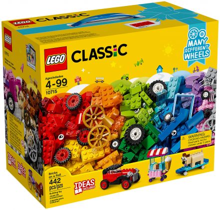 LEGO Classic 10715 La boîte de briques et de roues LEGO