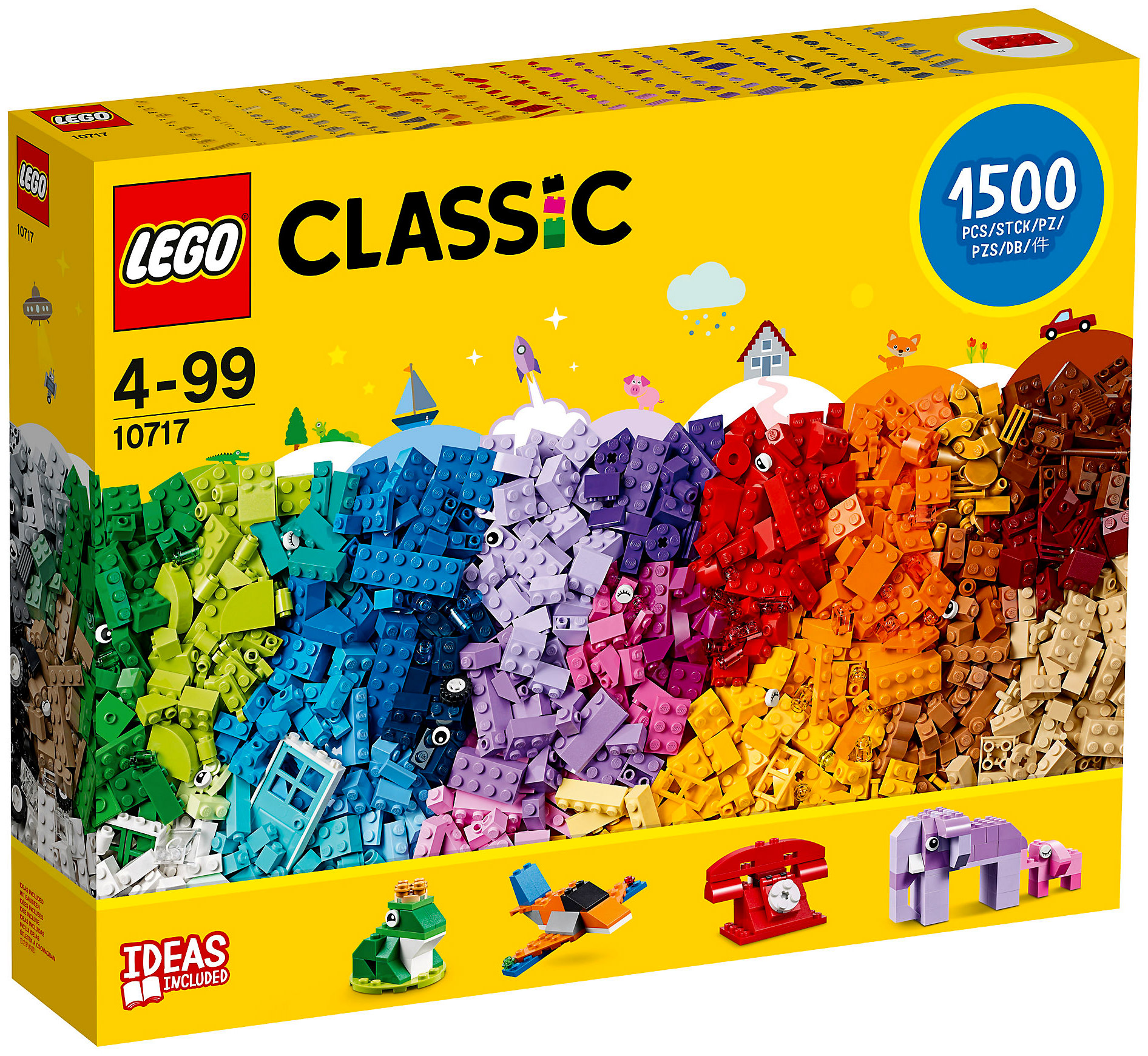 LEGO Classic 10717 pas cher, Des briques à gogo !