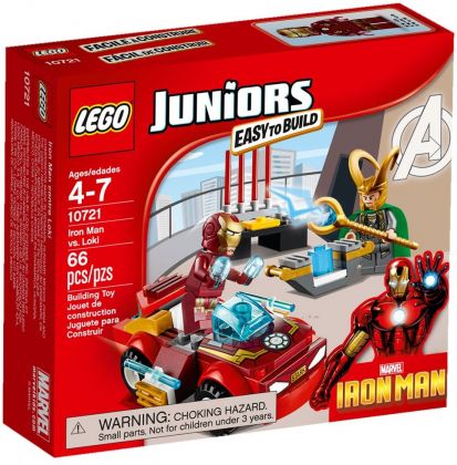 LEGO Juniors 10721 Iron Man contre Loki
