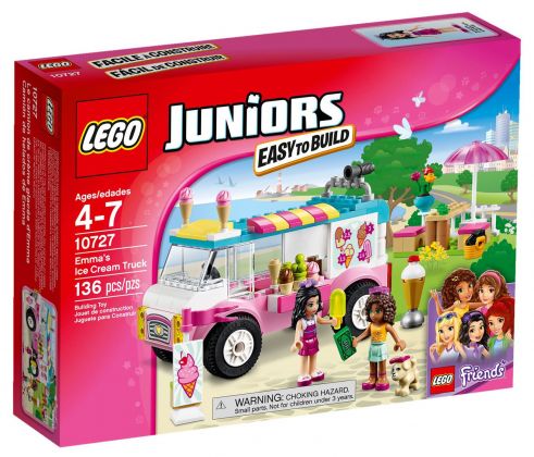 LEGO Juniors 10727 La camionnette de glaces d'Emma