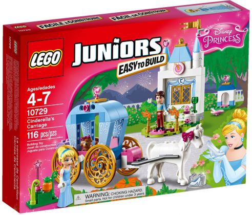 LEGO Juniors 10729 Le carrosse de Cendrillon