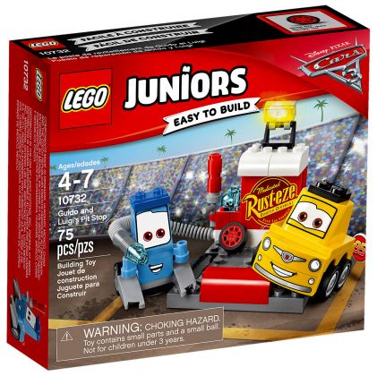 LEGO Juniors 10732 L'arrêt au stand de Guido et Luigi