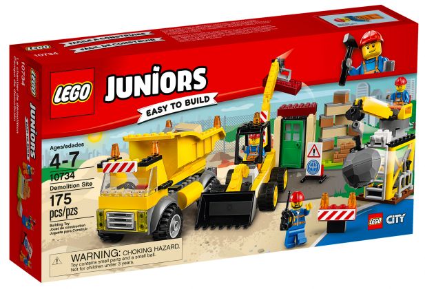 LEGO Juniors 10734 Le chantier de démolition