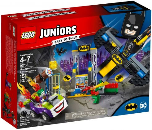 LEGO Juniors 10753 L'attaque du Joker de la Batcave