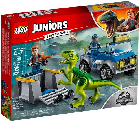 LEGO Juniors 10757 Le camion de secours des raptors (Jurassic World)