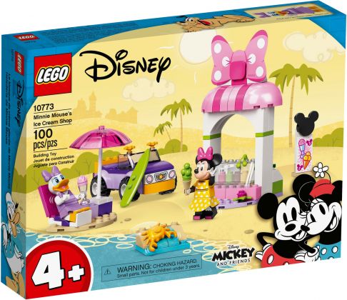 LEGO Disney 10773 Mickey & ses amis : Le magasin de glaces de Minnie Mouse