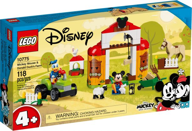 LEGO Disney 10775 Mickey & ses amis : La ferme de Mickey Mouse et Donald Duck