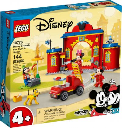 LEGO Disney 10776 Mickey & ses amis : La caserne et le camion de pompiers