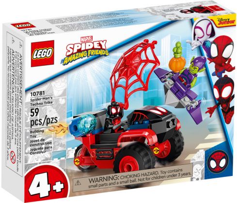 LEGO Marvel 10781 Miles Morales : Le techno-trike de Spider-Man