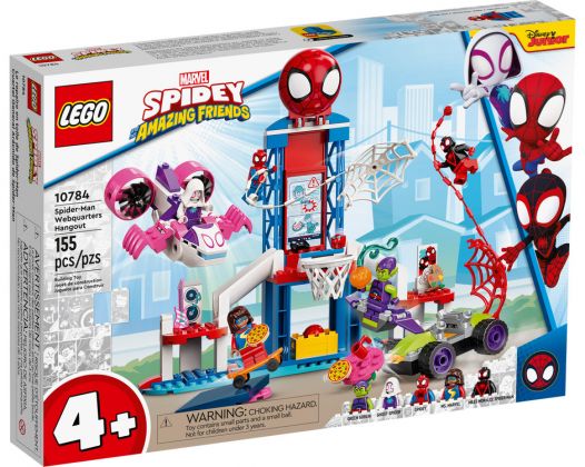 LEGO Marvel 10784 La base secrète du QG de Spider-Man