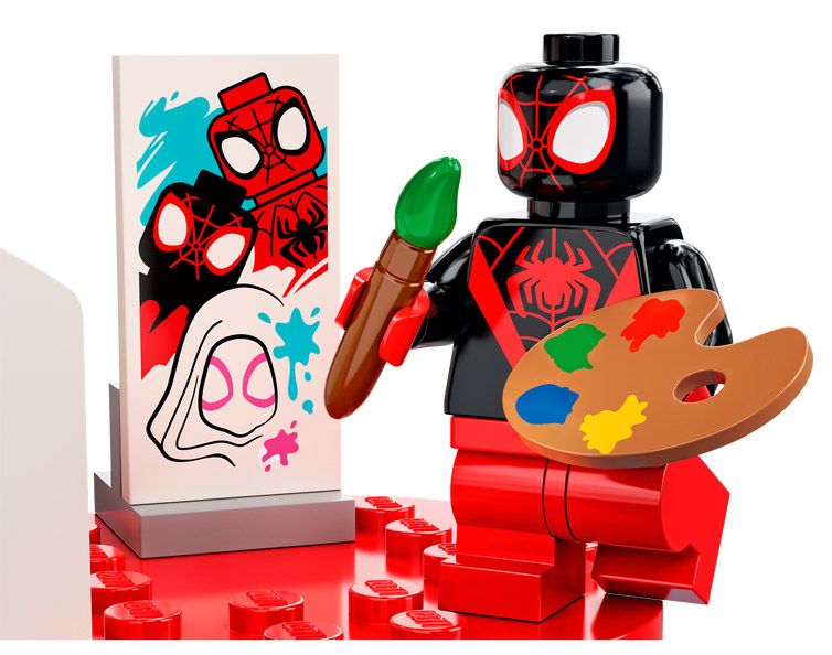 LEGO 10784 Marvel Spidey et Ses Amis Extraordinaires: Spider-Man, QG, Jouet  pour Enfants, Miles Morales, Base Secrète, 4 Ans, Univers Marvel, Super  Héros : : Jeux et Jouets