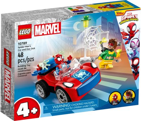LEGO Marvel 10789 La voiture de Spider-Man et Docteur Octopus