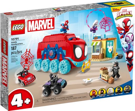 LEGO Marvel 10791 Le QG mobile de l’équipe Spidey