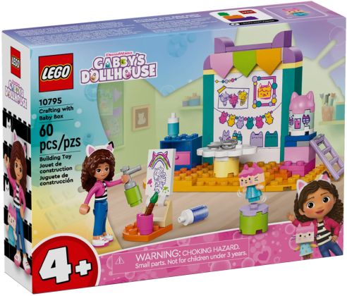 LEGO Gabby's Dollhouse 10795 Bricolage avec Bébé Boîte