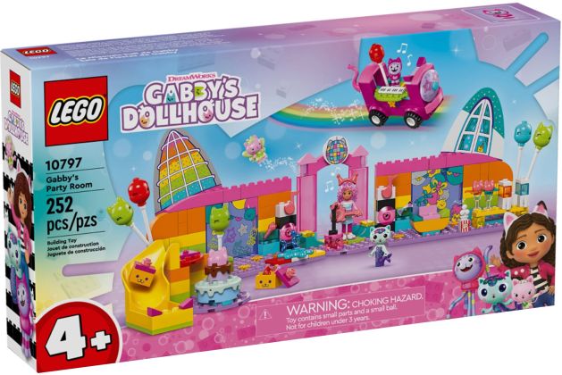 LEGO Gabby's Dollhouse 10797 Le Miaousic-hall de Gabby