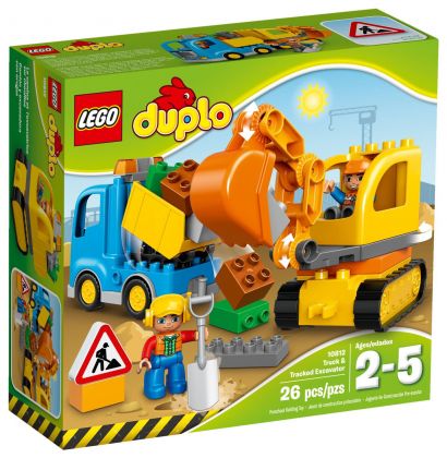 LEGO Duplo 10812 Le camion et la pelleteuse