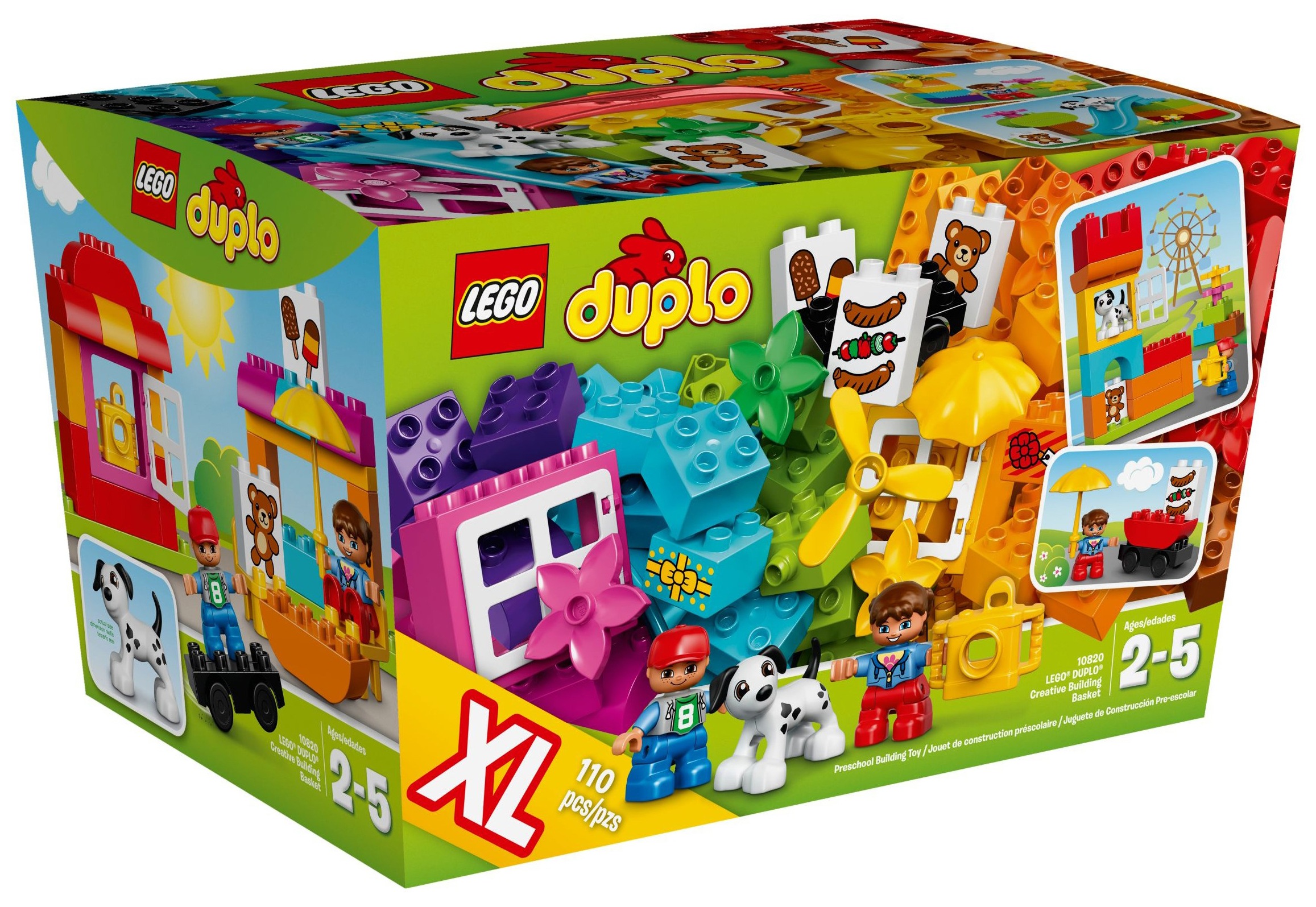 LEGO Duplo 10820 pas cher, Le set de constructions créatives LEGO DUPLO