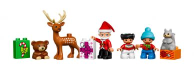 LEGO Duplo 10837 pas cher, Les vacances d'hiver du Père Noël