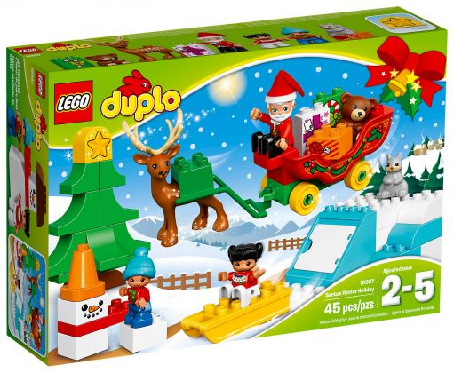 LEGO Duplo 10837 Les vacances d'hiver du Père Noël