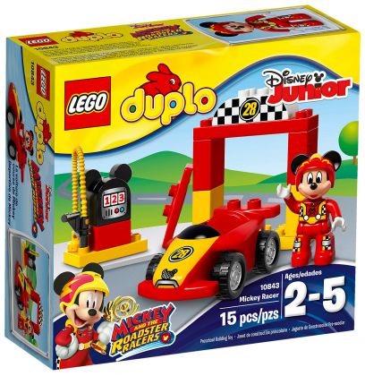 LEGO Duplo 10843 La voiture de course de Mickey
