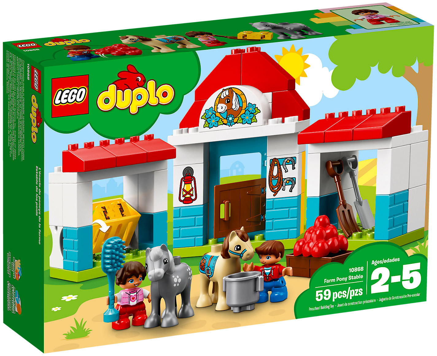 LEGO LEGO DUPLO Ma Ville 10882 Les Rails du Train, Jeu de Construction pour  Enfant pas cher 