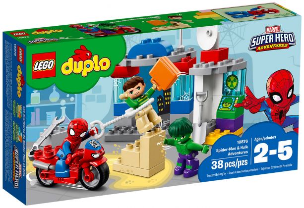 LEGO Duplo 10876 Les aventures de Spider-Man et Hulk