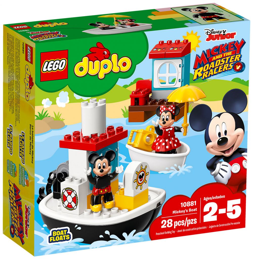 LEGO Duplo 10881 pas cher, La bateau de Mickey